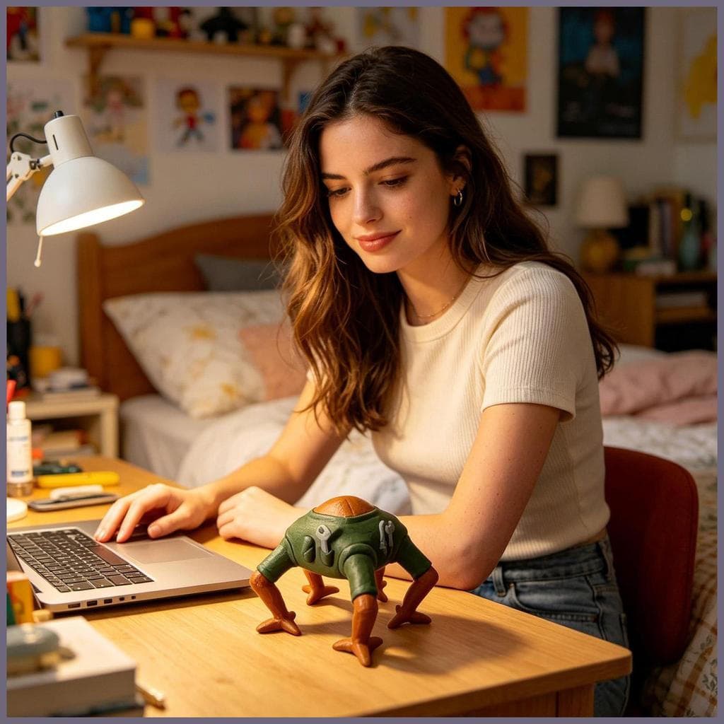 Figuras De Ação De Anime 3D Impressas Divertidas Estatuetas De Desenhos Animados Brinquedo Para Família Amigos Meninos J