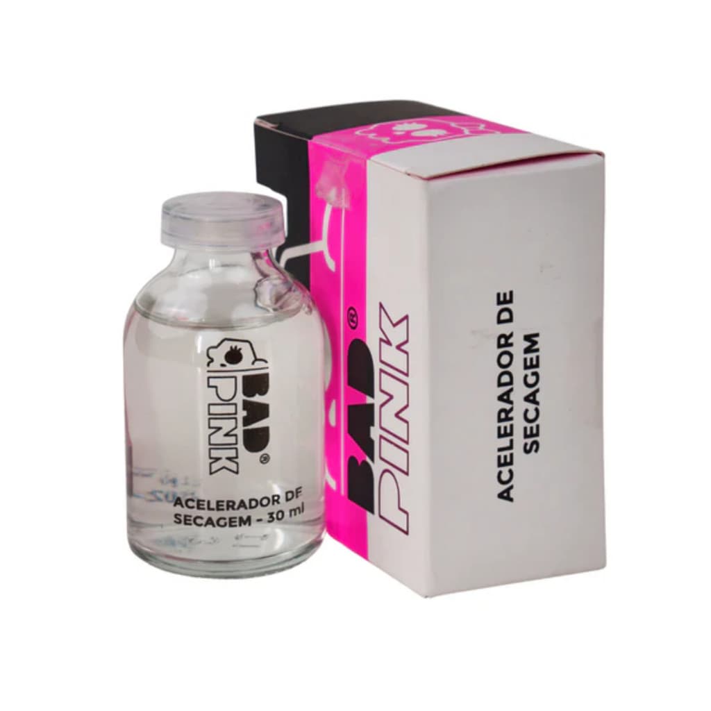 Acelerador de Secagem para Extensão de Cílios Bad Pink 30ml
