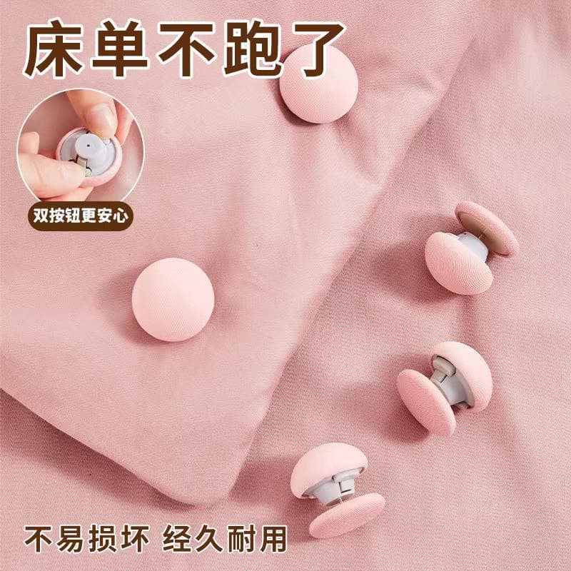 Suporte de lençol de cama novo estilo clipe colcha posicionamento agulha-livre seguro invisível pedido colcha ferramenta