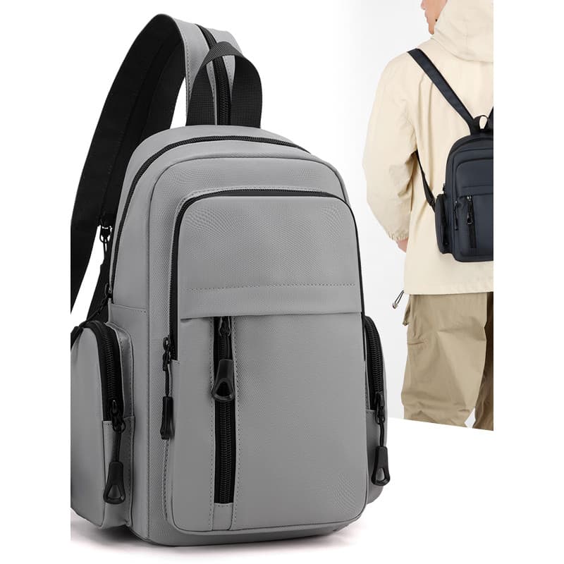 Novo masculino multifuncional de um ombro mochila dupla utilização saco do mensageiro mochila de viagem esportes grande