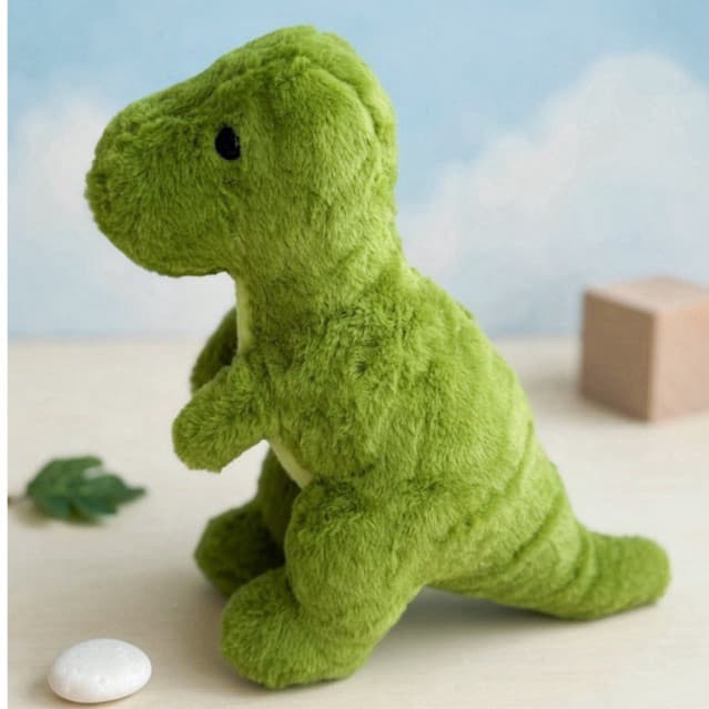 Dinossauro de pelúcia 40 cm dino fofinho crianças presente