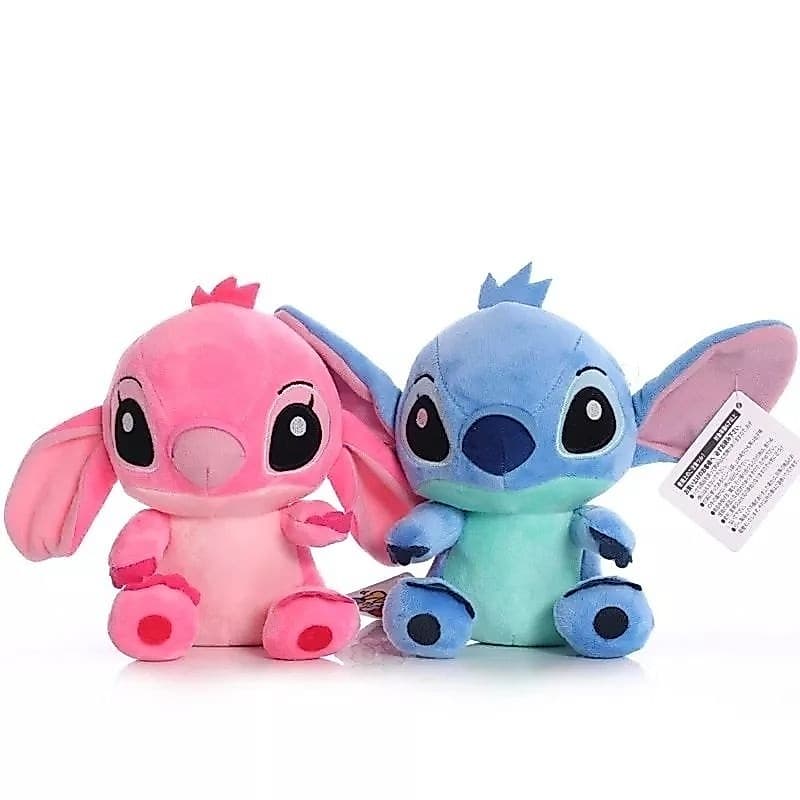 Boneco Lilo Stitch pelúcia Disney 20 cm original