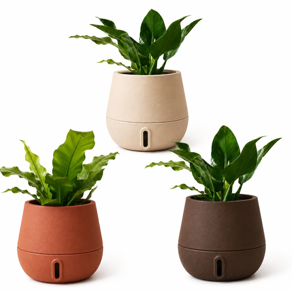 Vaso Para Plantas Brota Cuia 32x40 Até 90 Dias sem Regar