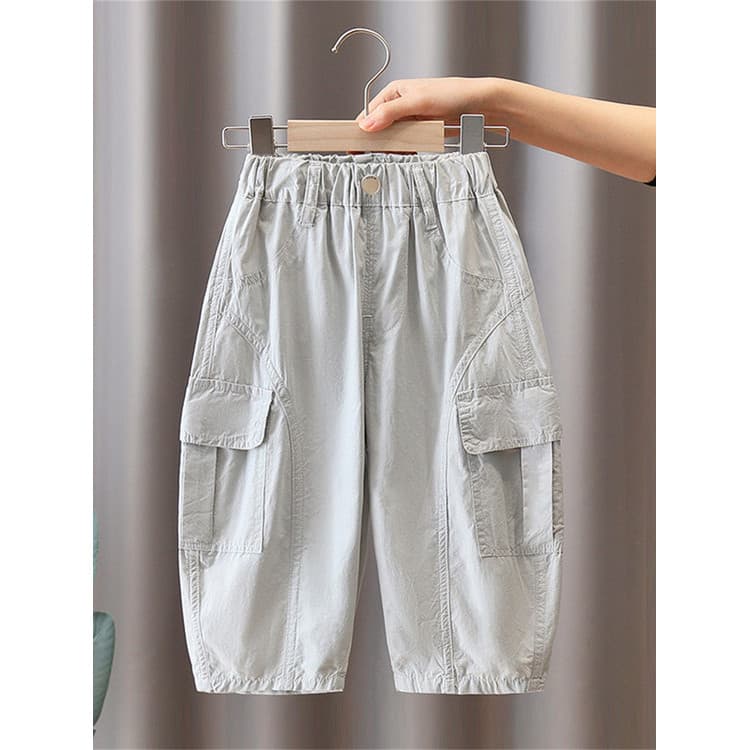 Meninos verão Leggings calças 2026 novo estilo estilo fino calças Mosquito das crianças na moda bonito meninos verão cal