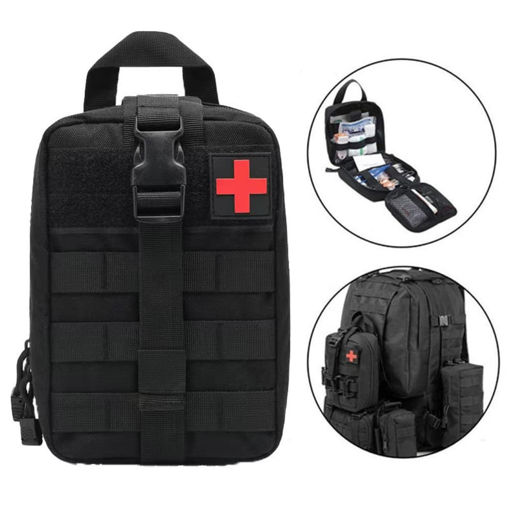 Bolsa Tática Militar Primeiros Socorros Organizador Emergência