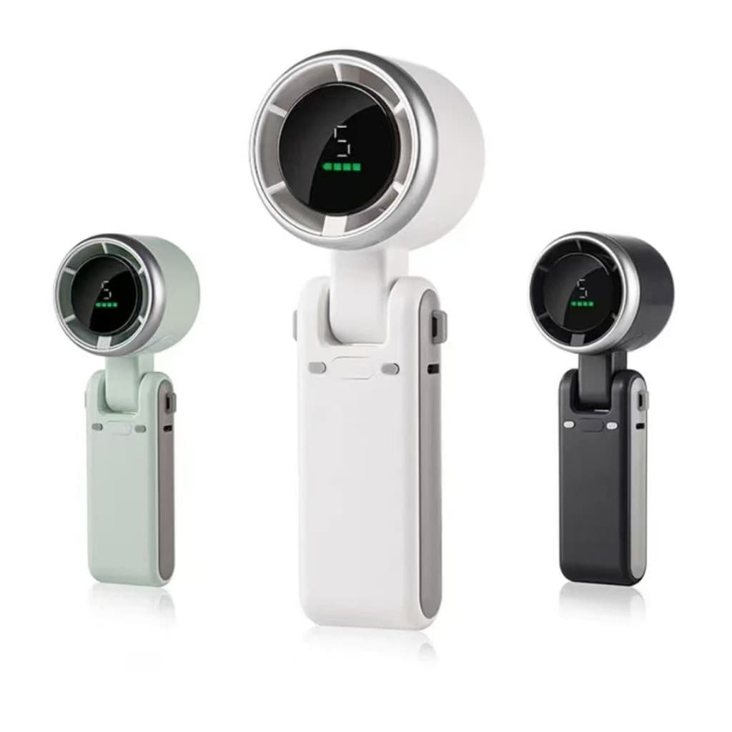 Comércio exterior venda quente N607 ventilador portátil dobrável Turbo de alta velocidade silencioso vento forte carrega