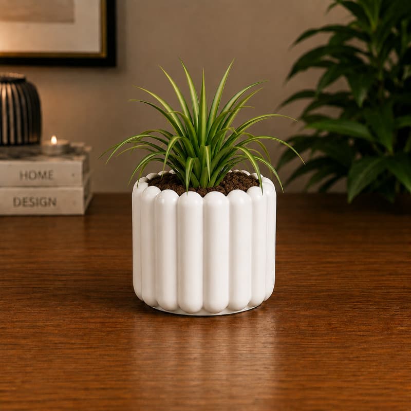 Vaso de Flores Para Mesa Decoração Luxo de Planta Artificial - Entrega 100% Segura