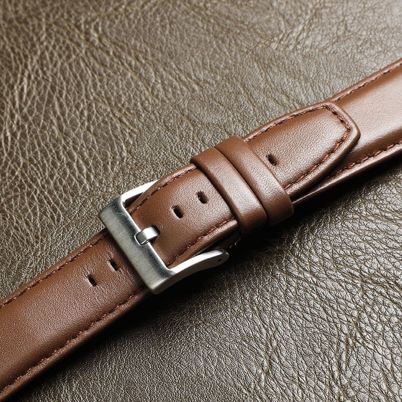 [Alça] Novo estilo macio Huawei pulseira de couro dupla face adequada para tamanho 20/22 mm de liberação rápida Interfac