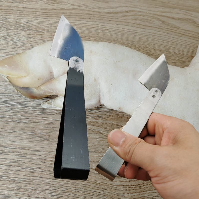 Grampo de cabelo de porco de aves, ferramenta útil para arrancar penas de frango, limpeza de penas de pato, pinça de pen