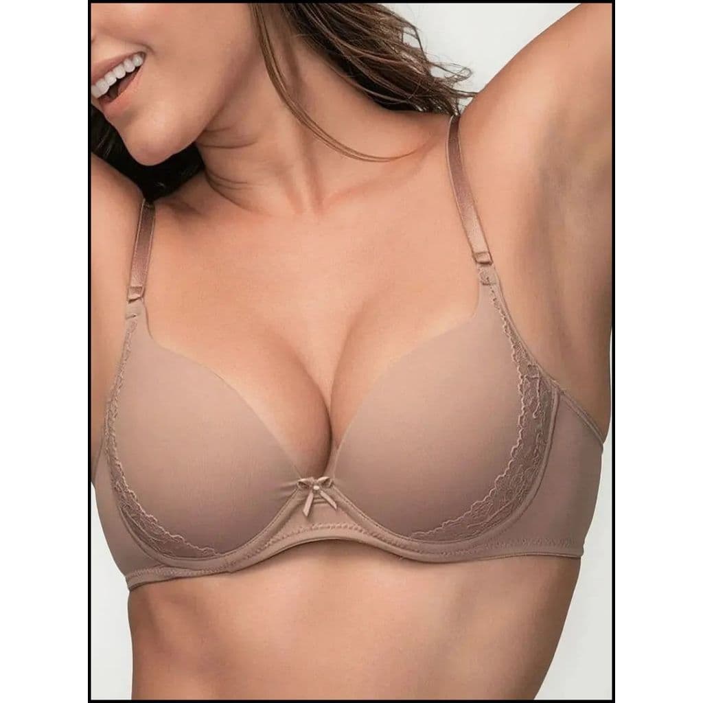 Sutiã Feminino DeMillus Novo Rivali Original Bojo Aro Confortável Diário