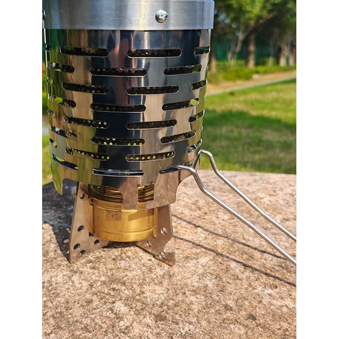 Ciclone ao ar livre fogão a álcool aquecimento pesca barraca de água fervente outono inverno ferramenta útil equipamento