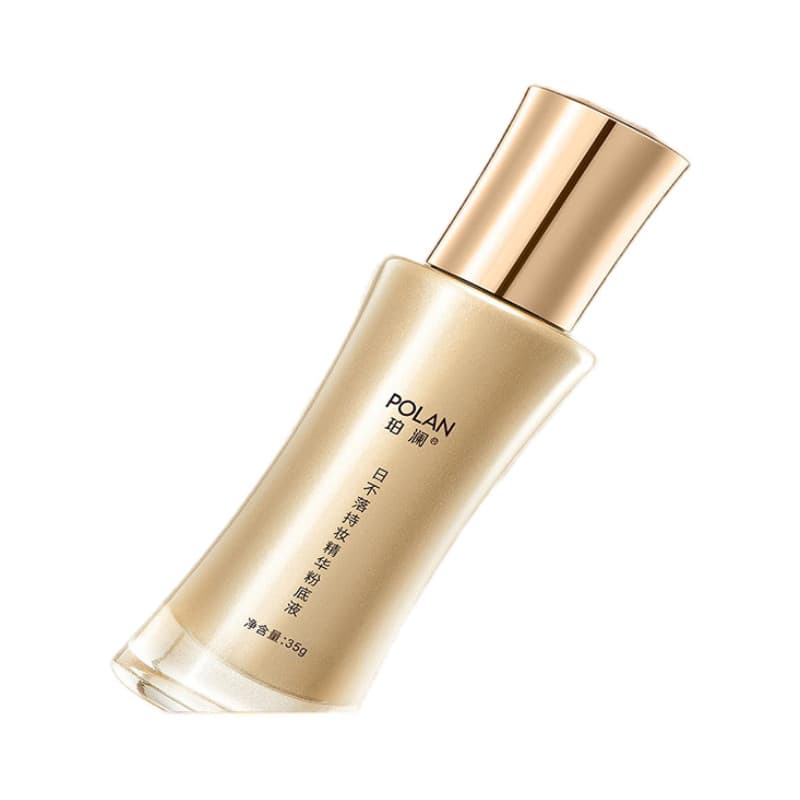 A Base de Maquiagem de Longa Duração Pelan Sunless não sai, não acumula e se espalha suavemente.