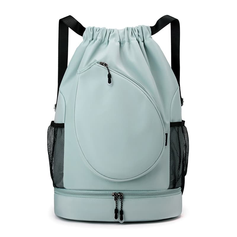 Novo saco de basquete sapato Badminton saco grande capacidade esportes cordão saco treinamento ao ar livre tênis mochila