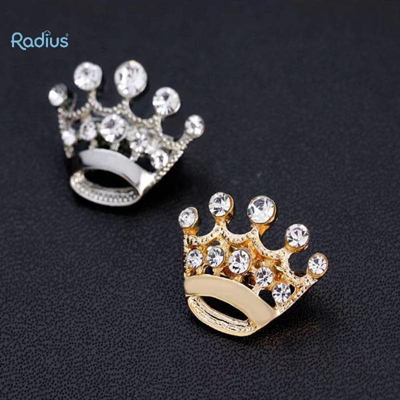 Acessórios De Personalidade De Raio , Strass , Broches De Coroa , Recortes , Alfinetes Criativos Retrô , Ternos , Homens