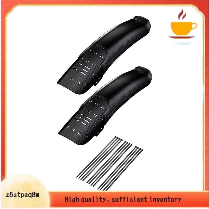 2 Peças Universal Mountain Bike , Para-Lamas De Bicicleta MTB Traseiro + Conjunto De Proteção Contra Lama Frontal 17 " L