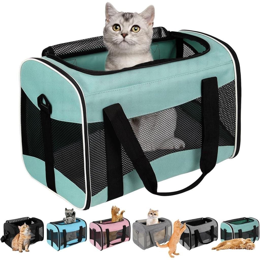 Porta-Cachorros Para Gatos Animais De Estimação Com Laterais Macias Grandes Médios E Cachorro Pequeno Filhote De Até 16