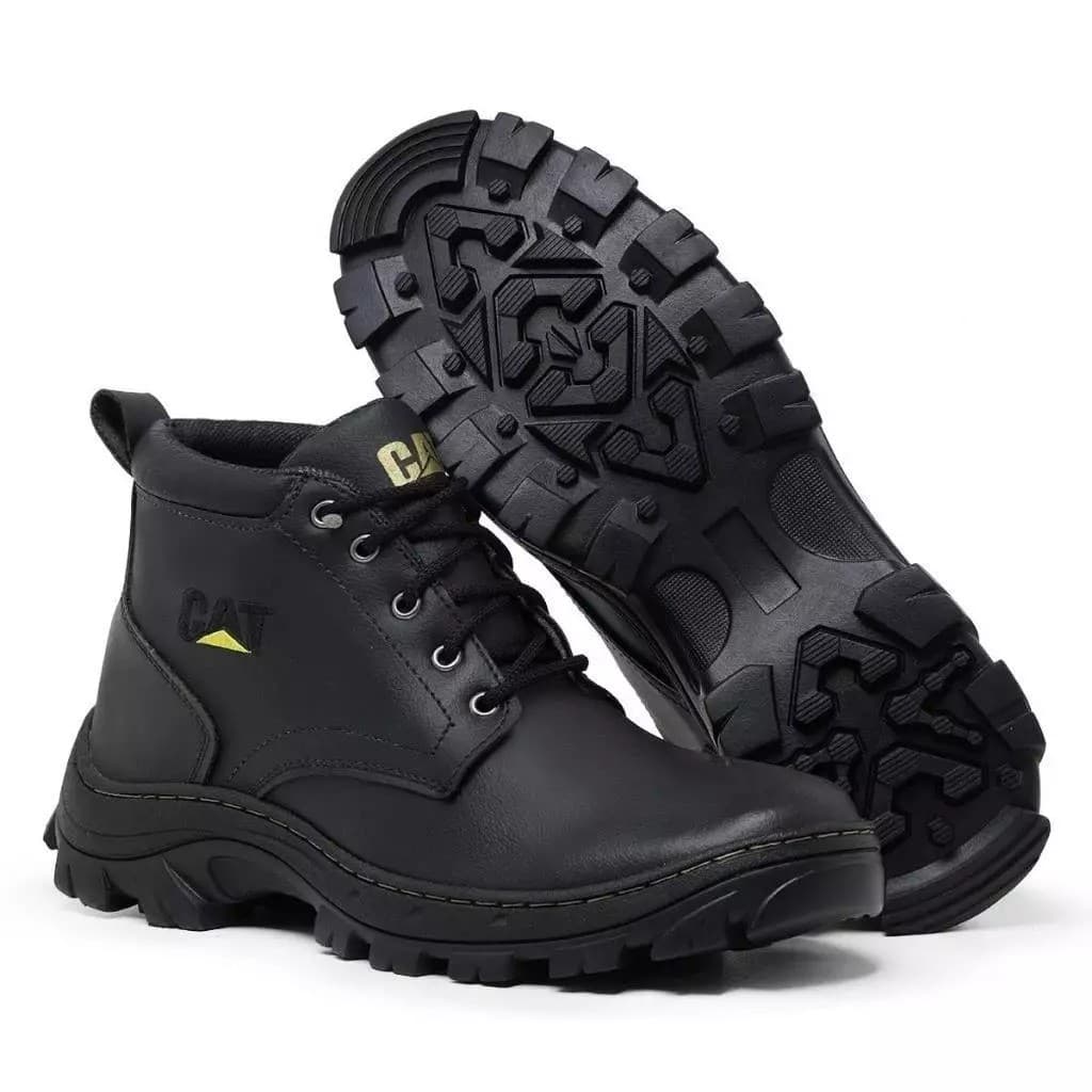 Bota Masculina Coturno Adventure Cano Médio Premium