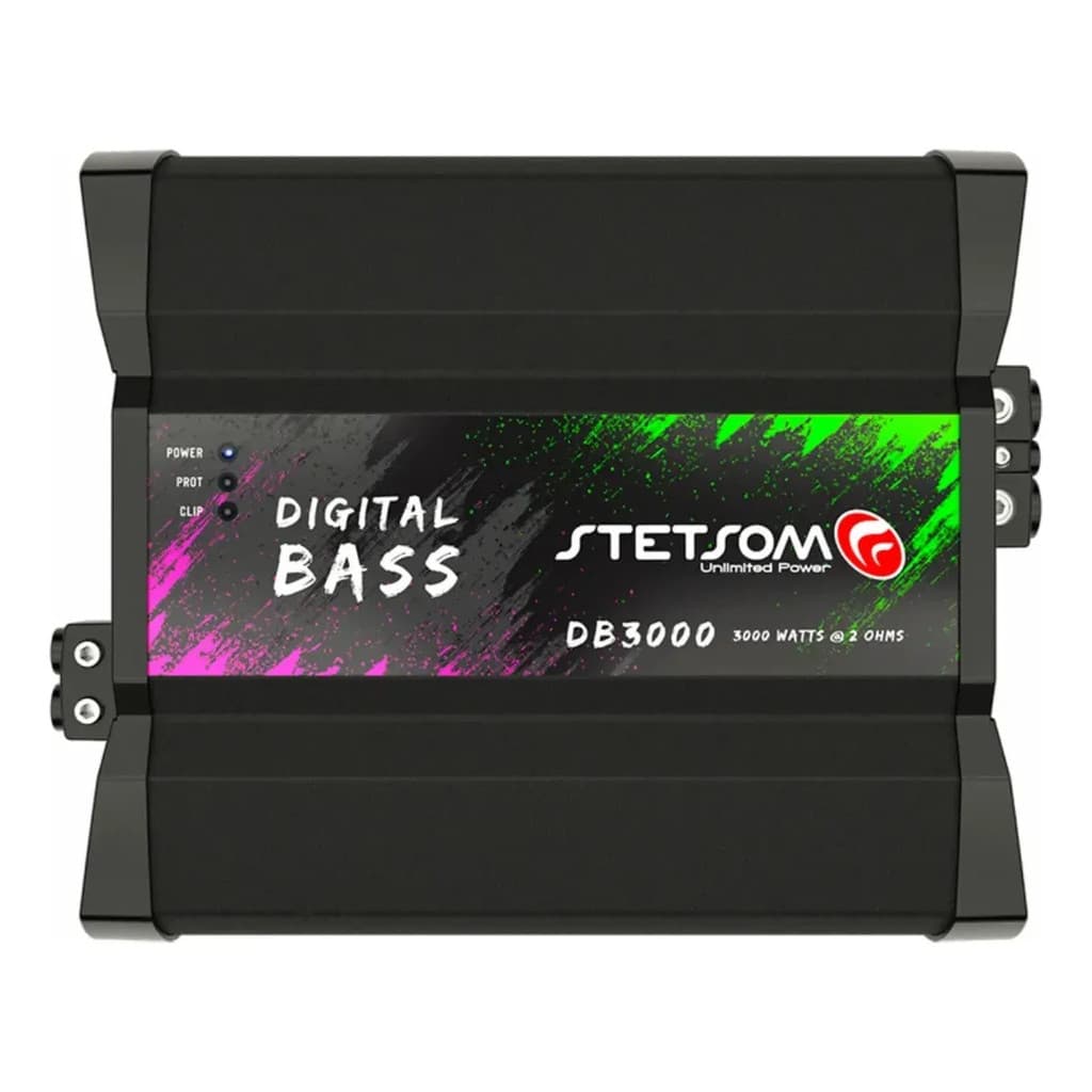 Módulo Amplificador Stetsom Db3000 Digital Bass 2 Ohms Grave
