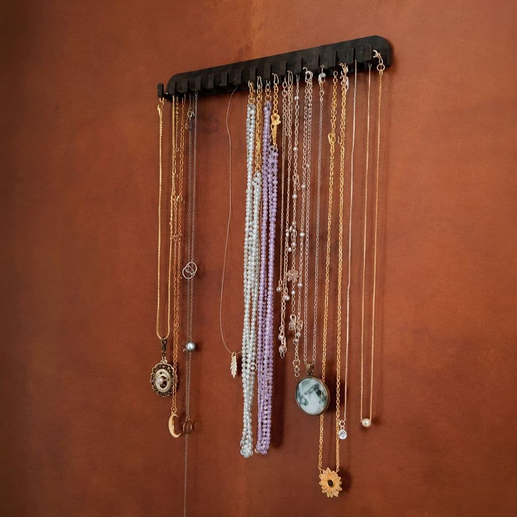 Organizador de Joias Porta Colares Pulseiras Anéis