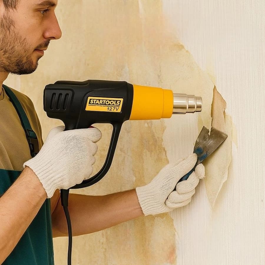 Soprador Térmico Secagem Pintura Desencapar Fio Aquecedor Ar Quente Ferramenta Aquecimento