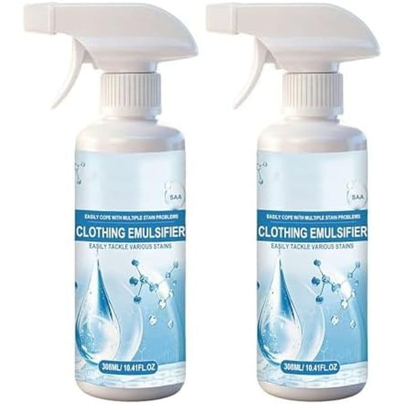 Emulsionante De Roupas , Removedor De Manchas Emulsificante Não Iônico , Poderoso , Spray Limpo A Seco Para Óleo Graxa