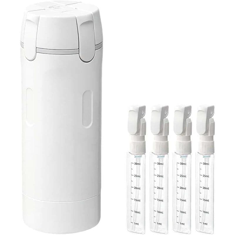 Cosmético Portátil 4 Em 1 & amp ; Dispensador De Shampoo – Garrafa Compacta De Armazenamento Para Viagem Com Bomba De Re