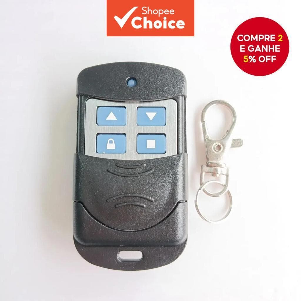 Chip PT2260 Controle Remoto de Portão Automático 433Mhz Controle Remoto de Porta de Garagem 8 DIP Código Fixo HS2260