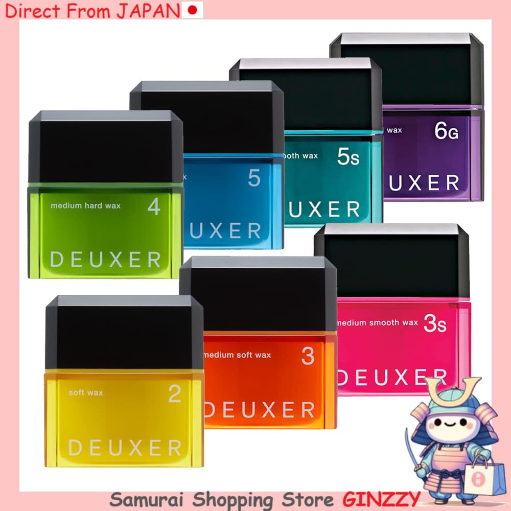 Número Três DEUXER Cera para Cabelo Série Produtos de Cuidado Capilar Japonês