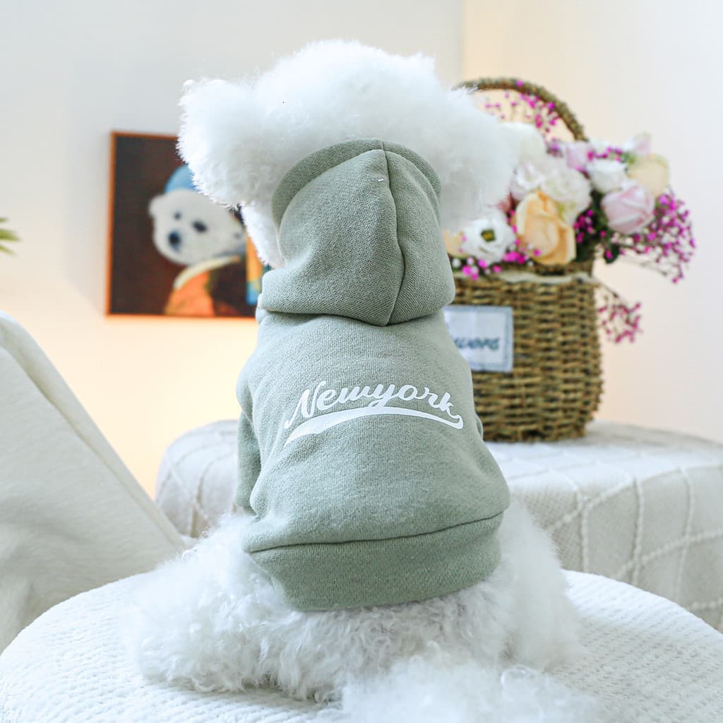 Moletom Estilo Pet para Gatos e Cães XS-XL Várias Cores Disponíveis Outono Inverno Quente