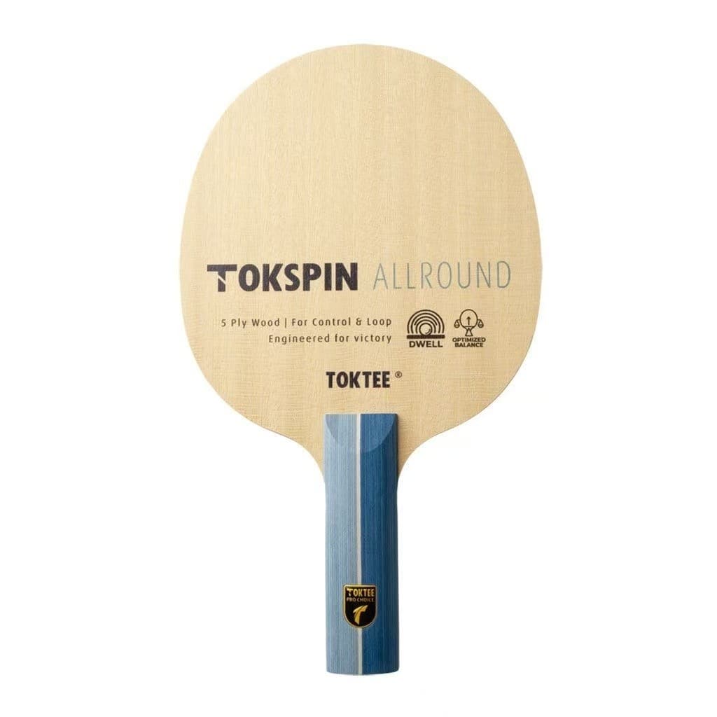 Ultra-benefício TOKTEE TOKSPIN ALLROUND Placa de Base de raquete de tênis de mesa leve de madeira pura