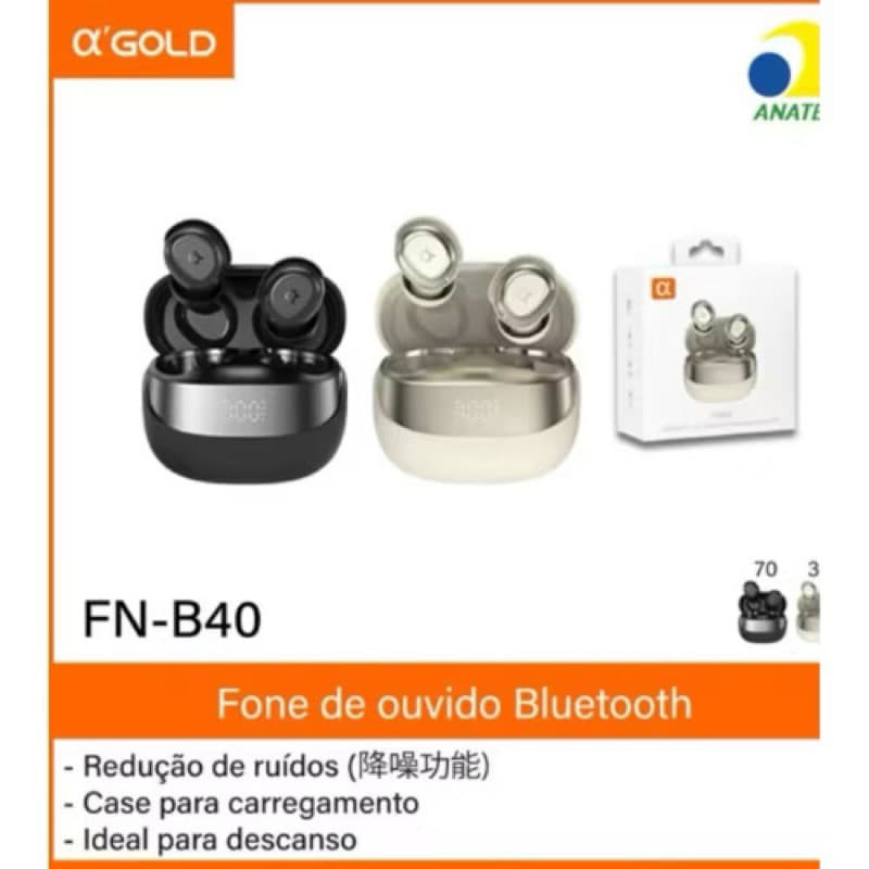FONE DE OUVIDO BLUETOOTH FN-B40