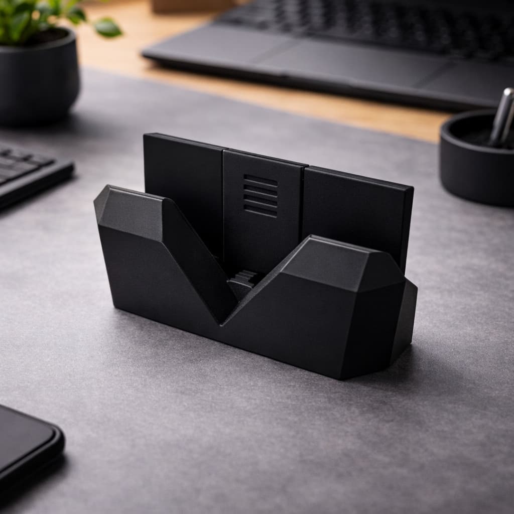 Suporte Vertical Notebook Ajustável Base Organizador Mesa Escritório Universal Anti Queda