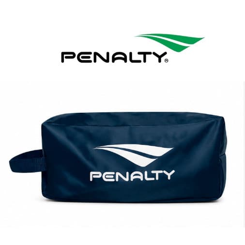 PORTA CHUTEIRA PENALTY  BOLSA PARA FUTEBOL E TREINO - ORIGINAL - AZUL