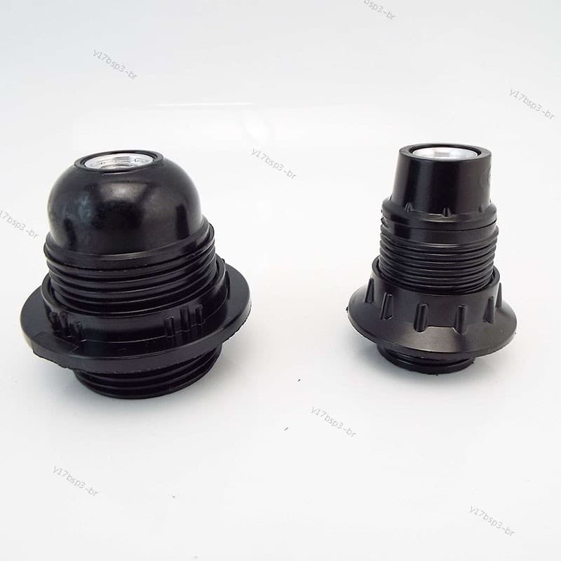 5 Pçs AC 220v E27 E14 Meio Dente Cheio Parafuso Luz Base Da Lâmpada De Mesa Tomada Substituição Suporte E27 Luminárias @