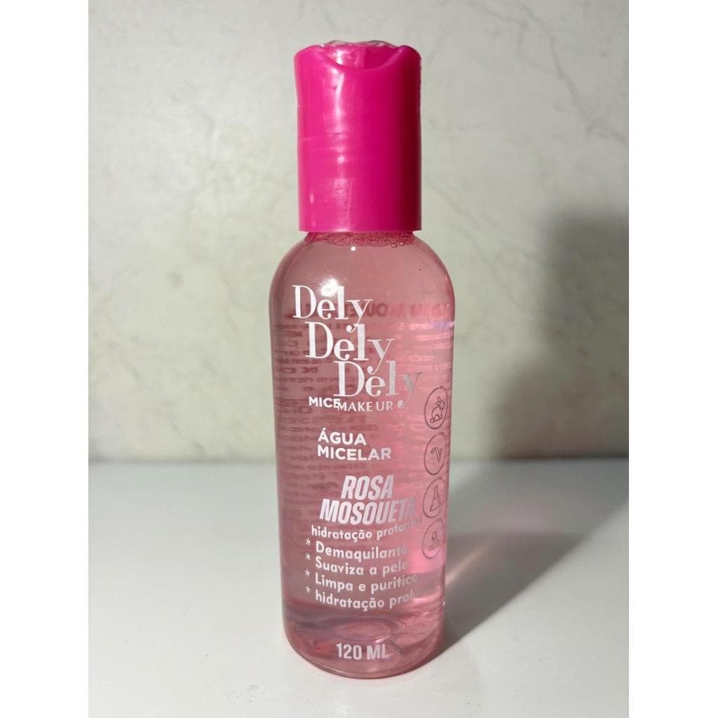 AGUA MICELAR DEMAQUILANTE ROSA MOSQUETA DELY DELY