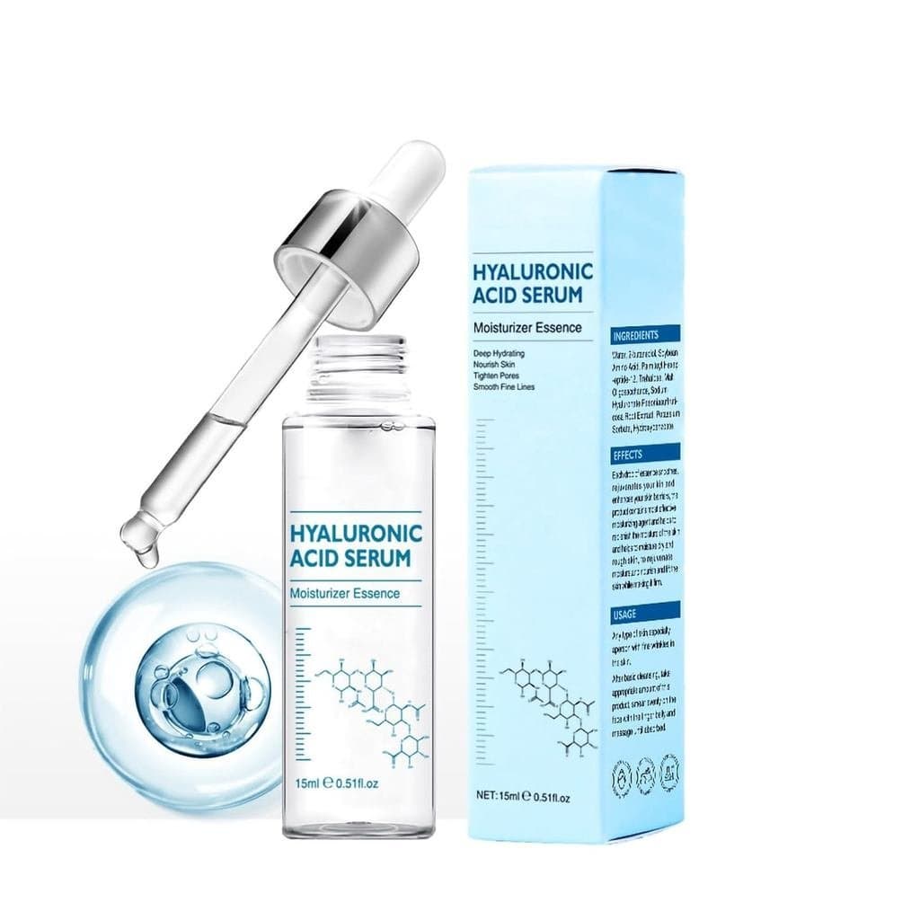 Sérum de Ácido Hialurônico de Alta Qualidade em Promoção, Essência de Hidratação Profunda 4D com Ácido Hialurônico, nutr