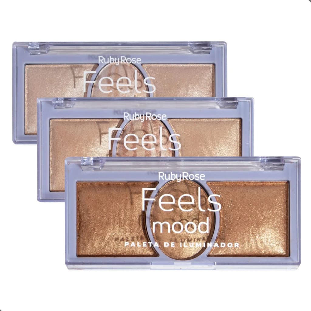 Paleta De Iluminador Ruby Rose Feels Mood HB-7530