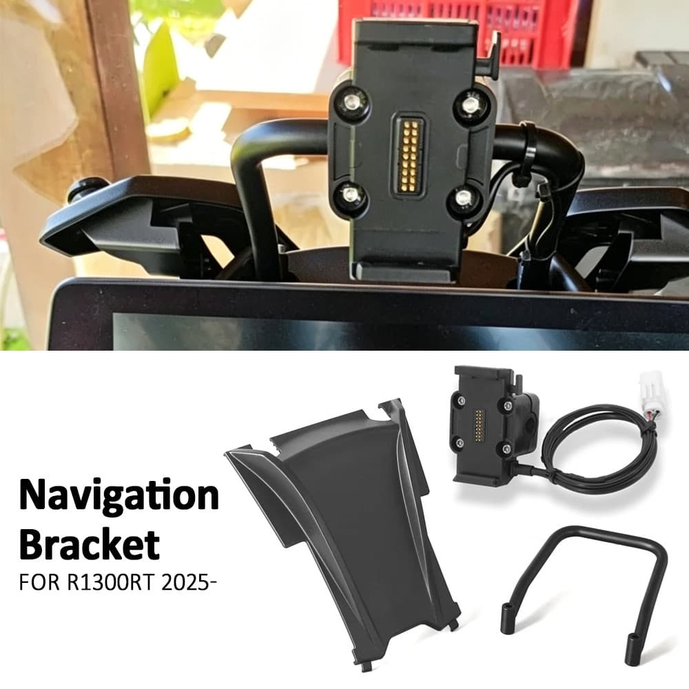 Para BMW r1300rt r1300rt R 1300RT 2025 2026 Motocicleta Pára-Brisa Navegador Do Telefone Móvel Titular R1300 1300 RT GPS