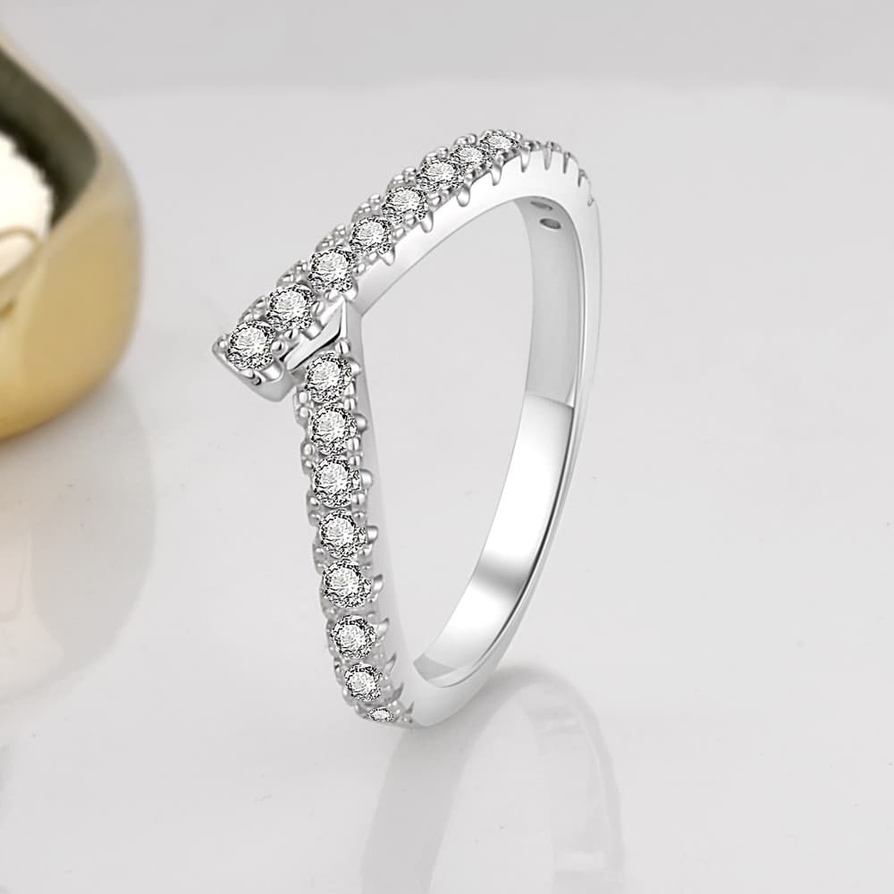 JZ501 Novo produto linha diamante feminino pequeno anel influenciador ao vivo mão jóias único estilo simples anel de dia