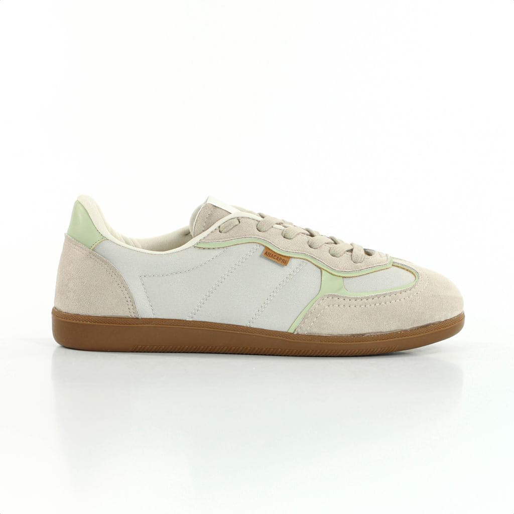 Tênis Anacapri A'25 Cinza e Verde - Feminino