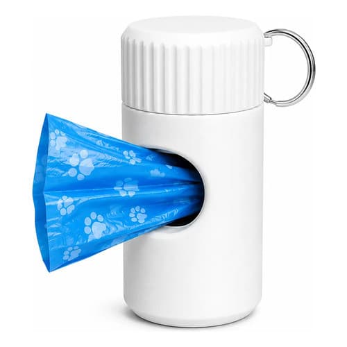 Porta Saquinho Higienico Para Pet Branco