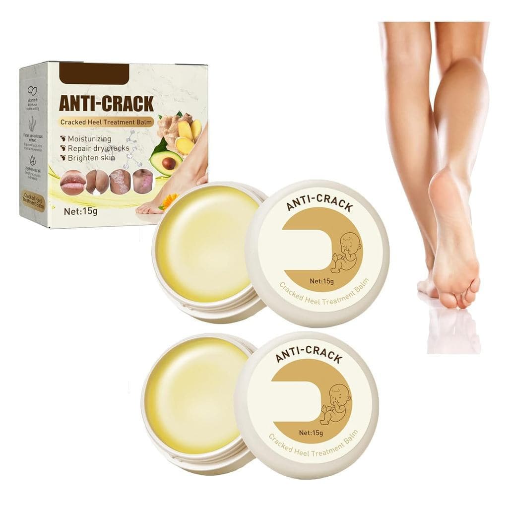 Creme Natural de Abacate para os Pés com Calcanhares Ásperos - Ajuda a Suavizar e Hidratar os Pés Secos