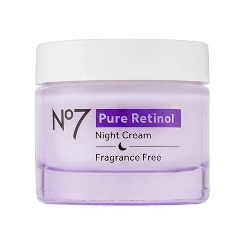 Creme Noturno No7 Pure Retinol - Creme de Retinol que Aumenta o Colágeno e Suaviza e Preenche Visivelmente &amp;   Firma