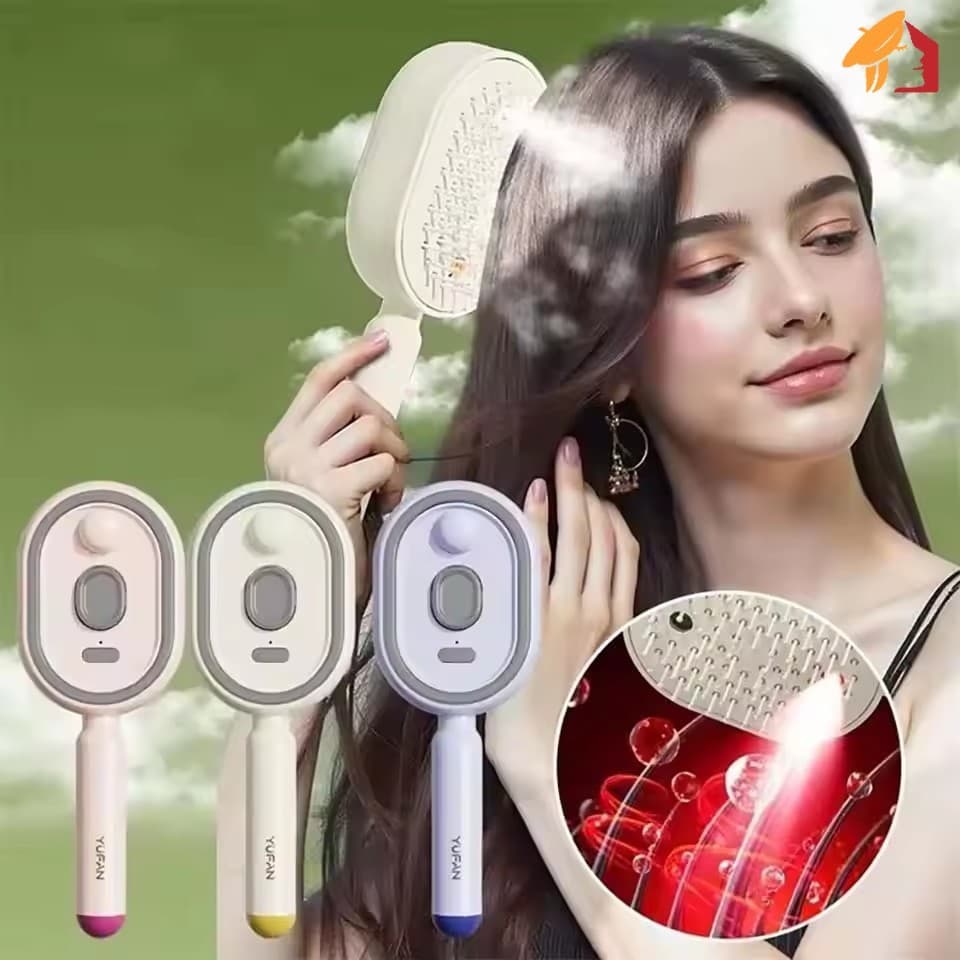 Dupla Função Automática Essência Spray Airbag Massagem Pente De Cuidados Com O Cabelo-Universal Todos Os Tipos De Portát