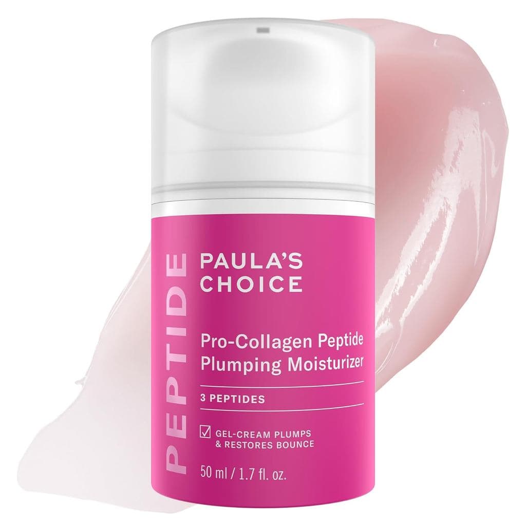 Hidratante Facial Pro-Collagen Peptide da Paula's Choice, Creme Facial em Gel Diário para Hidratação Profunda e Leve, pa
