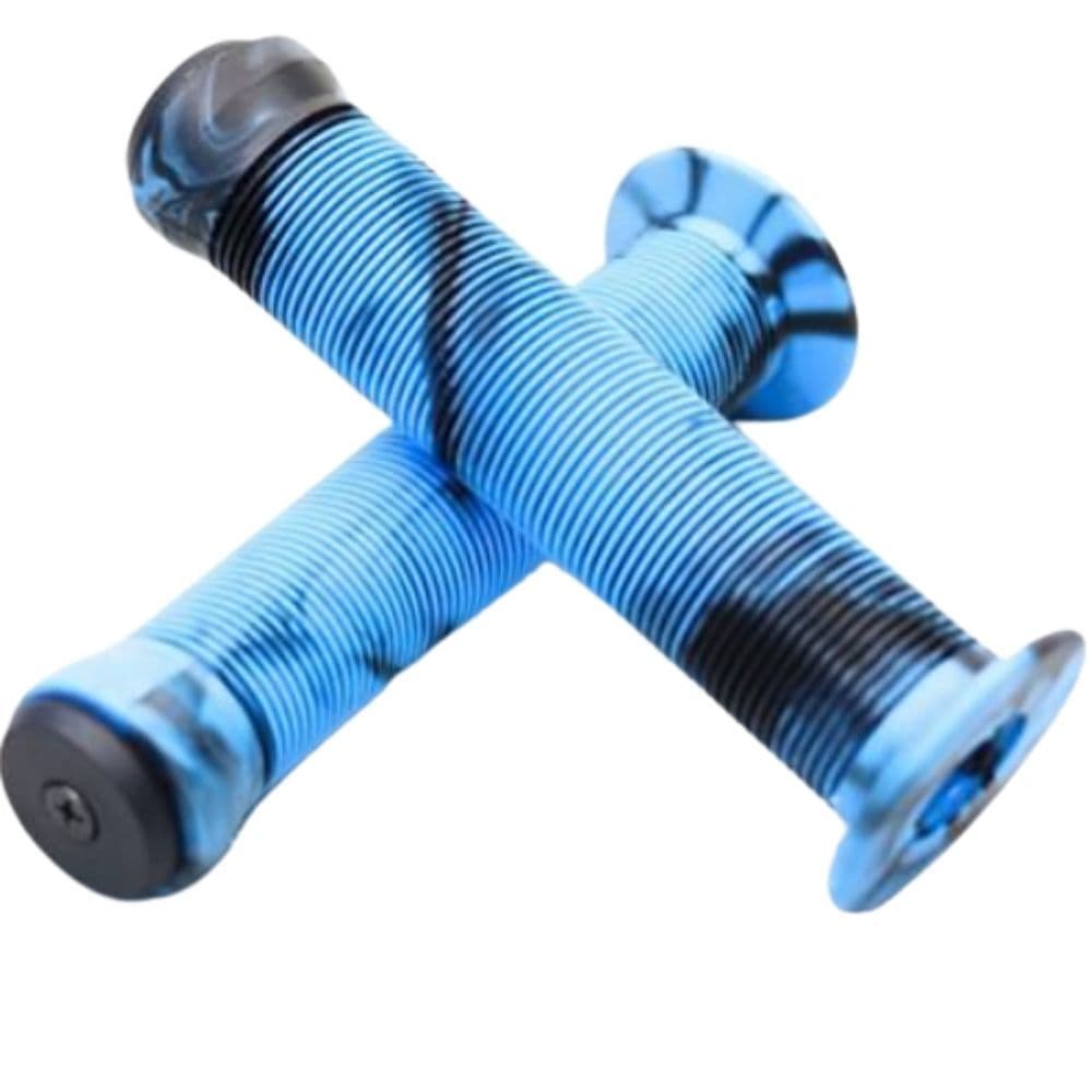 MANOPLA ABSOLUTE BMX2 BORRACHA 145MM AZUL/PRETO