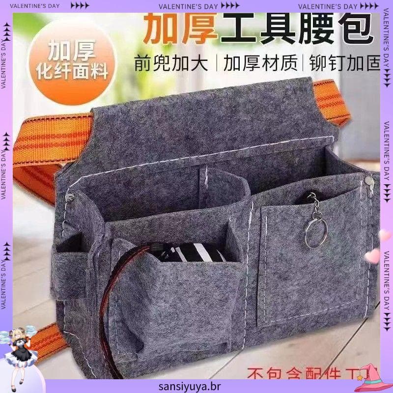 Carpintaria engrossado kit de ferramentas especial carpintaria prego bolso cintura saco carpintaria prego bolso saco pre