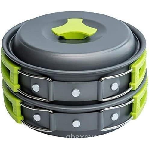 Conjunto de utensílios de cozinha e mesa para camping MalloMe, adequado para equipamentos de mochilagem - Conjunto de ut