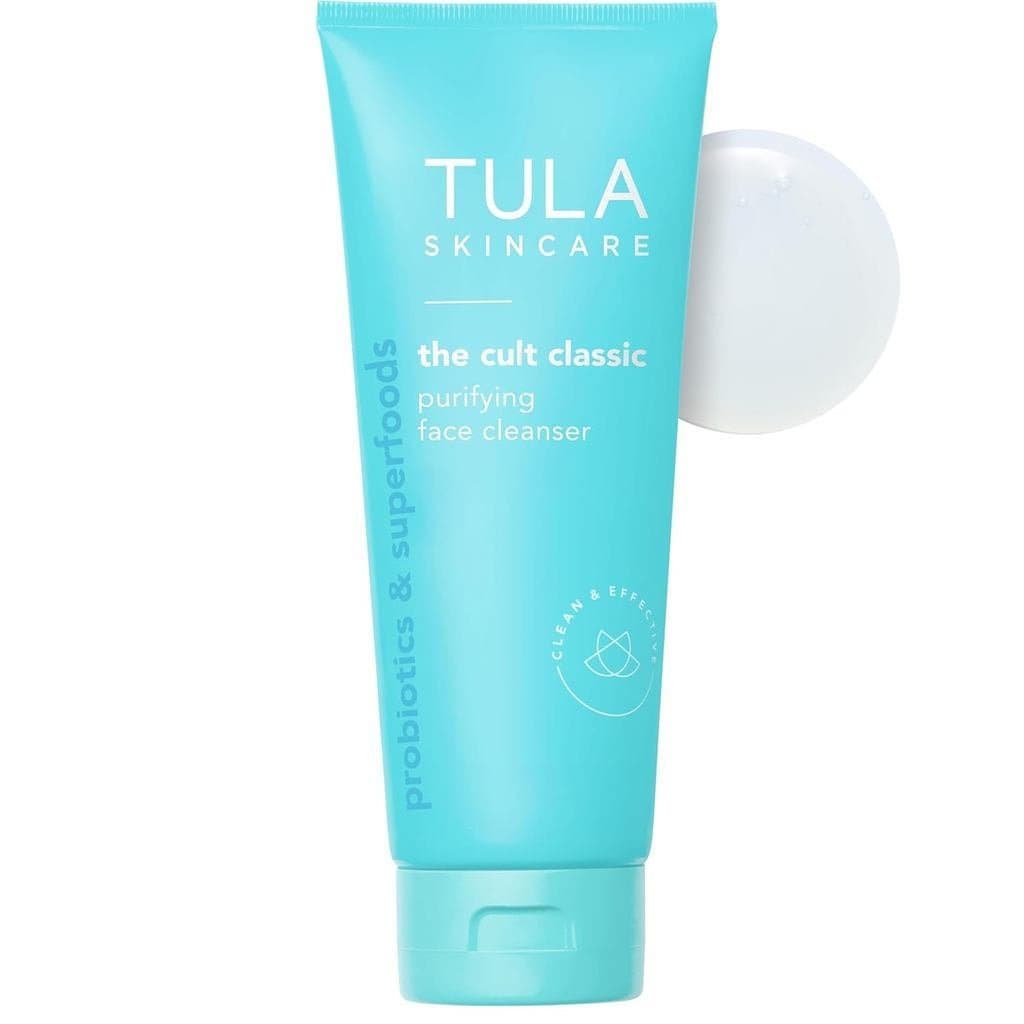 TULACareCultClassicPurifyingFaceCleanser - Limpador Facial Suave e Eficaz, Removedor de Maquiagem, Nutritivo e Hidratant