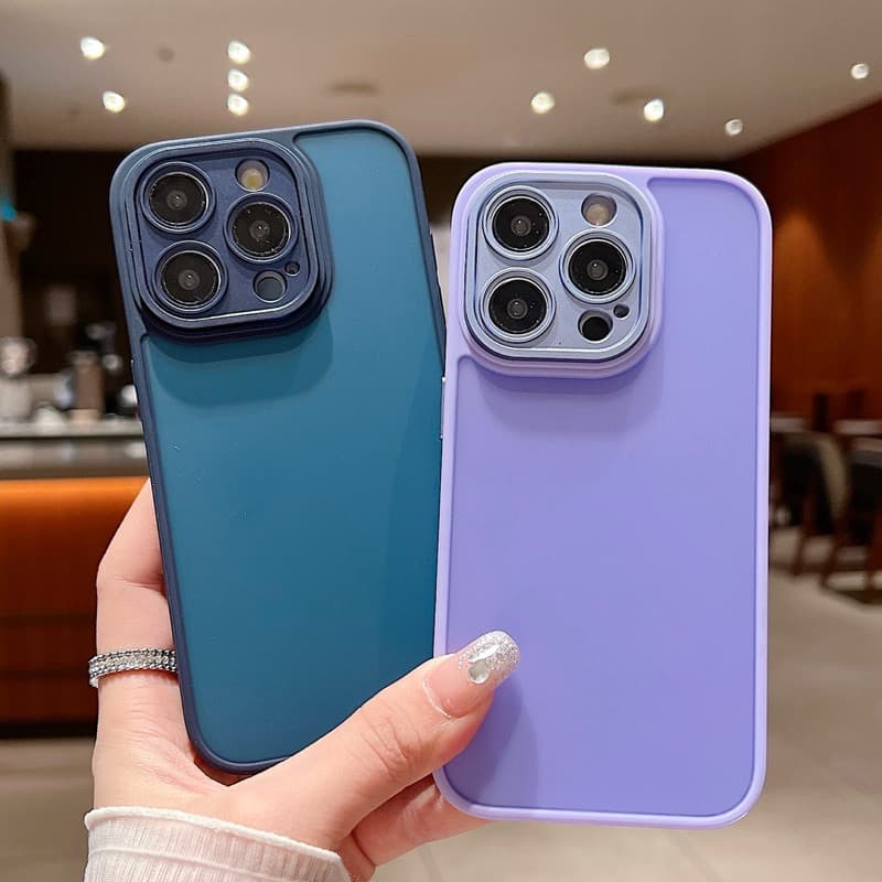 Capa Capinha SPACE Fosca Para Motorola G56 G86 G41 G42 G52 G53 G54 buraco fino acrilico Case Anti impacto